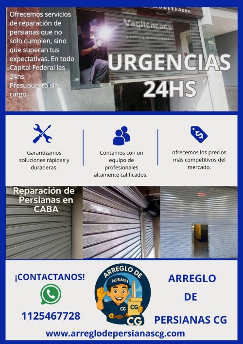 imagen de Arreglo y reparación de persianas Cg-24hs CABA  con id 33302